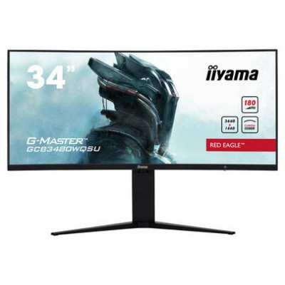 MONITOR IIYAMA 34" GAMING CURVO, UWQHD, 180HZ, 0,4 MS, HDMI, DISPLAYPORT (Espera 4 dias)