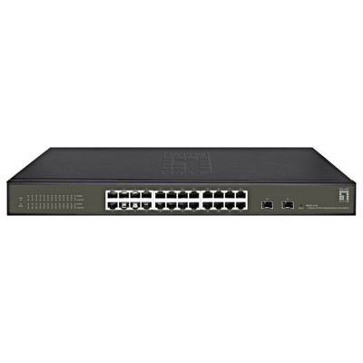 Switch Semigestionable Level One Hilbert 24p Giga + 2p