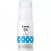 CANON Botella de tinta Cian GI-51C para G1520 G2520 G3520 G3560