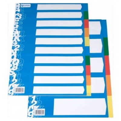 JUEGO SEPARADOR FOLIO 5 POSICIONES ECOLOGICO 16T GRAFOPLAS 41270000 (Espera 4 dias)