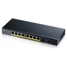 Zyxel GS1900-10HP Gestionado L2 Gigabit Ethernet (10/100/1000) Energía sobre Ethernet (PoE) Negro (Espera 4 dias)
