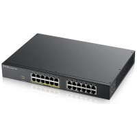 Zyxel GS1900-24EP Gestionado L2 Gigabit Ethernet (10/100/1000) Energía sobre Ethernet (PoE) Negro (Espera 4 dias)
