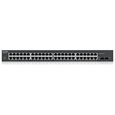 Zyxel GS1900-48HPv2 Gestionado L2 Gigabit Ethernet (10/100/1000) Energía sobre Ethernet (PoE) Negro (Espera 4 dias)