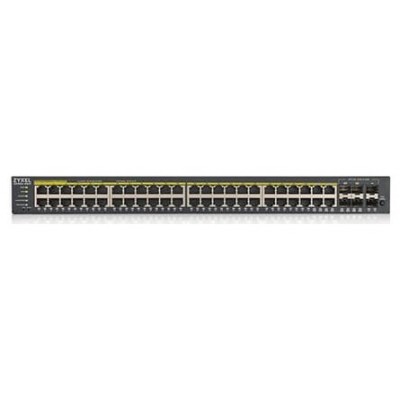 ZyXEL GS1920-48HPv2 Switch 44xGbE PoE 2xSFP 4xComb