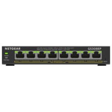 HUB SWITCH 8 PTOS NETGEAR GS308EP-100PES