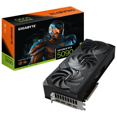 TARJETA GRAFICA GIGABYTE RTX 5090 WINDFORCE OC 32G