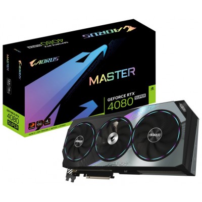 TARJETA GRAFICA GIGABYTE RTX 4080 SUPER AORUS MASTER 16GB