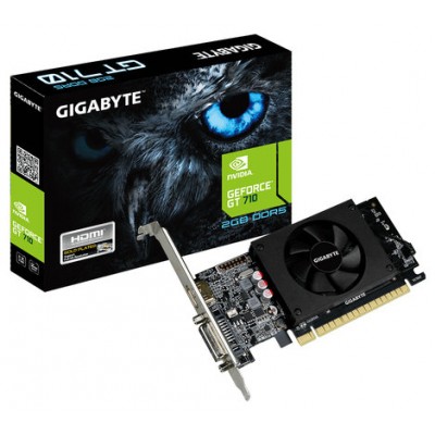 VGA PCI-EX NVIDIA GIGABYTE GT710 2GB DDR5 HDMI/DVI-D