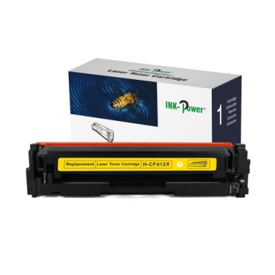 INK-POWER TONER COMP. HP CF412X/CF412A AMARILLO 410X