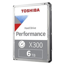 Toshiba X300 HDWR760EZSTA 6TB 3.5" SATA-600 Toshiba X300 HDWR760EZSTA 6TB 3.5" SATA-600