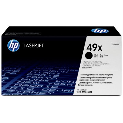 TONER HP Q5949X Nº49X NEGRO 6.000PAG ALTA (Espera 4 dias)