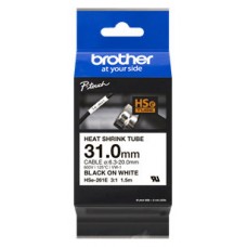 BROTHER Cinta tubo termorretractil. Texto negro sobre fondo blanco. PTP900W, PTP950NW, PTD800W