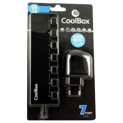 HUB 7 PUERTOS USB (4xUSB3.0) COOLBOX (Espera 4 dias)