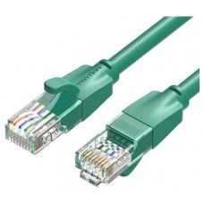 CABLE DE RED LATIGUILLO RJ45 UTP CAT6 AWG26 1 M VERDE VENTION (Espera 4 dias)