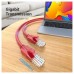 CABLE DE RED LATIGUILLO RJ45 UTP CAT6 AWG26 1 M ROJO VENTION (Espera 4 dias)