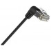CABLE DE RED LATIGUILLO ACODADO RJ45 UTP CAT6A AWG32 1.5 M NEGRO VENTION (Espera 4 dias)