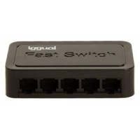 iggual FES500M Fast Ethernet Switch 5x10/100 Mbps