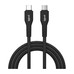 iggual Cable USB-C a tipo C 60W 3A 100 cm trenzado