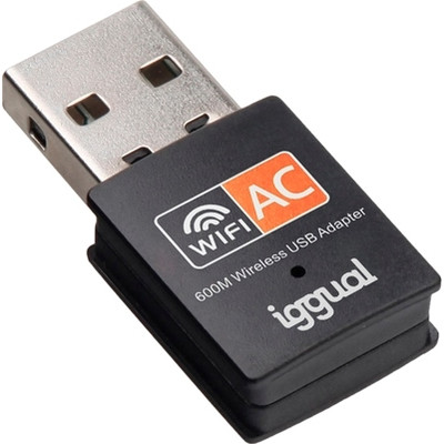 Adaptador Wifi USB 600 Mbps dual 2.4G-5G Adaptador Wifi USB 600 Mbps dual 2.4G-5G