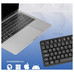 iggual Teclado USB estándar CK-SILENT-105T negro iggual Teclado USB estándar CK-SILENT-105T negro