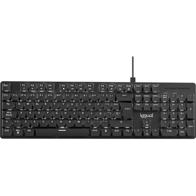 iggual Teclado USB mecánico CK-MECHA-105T negro iggual Teclado USB mecánico CK-MECHA-105T negro