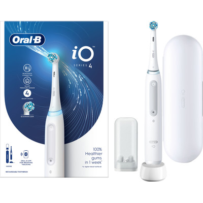 CEPILLO DENTAL BRAUN ORAL-B IO-4 MAGNETIC BLANCO CEPILLO DENTAL BRAUN ORAL-B IO-4 MAGNETIC BLANCO