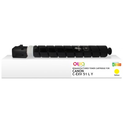 ARMOR OWA Toner Amarillo para CANON C-EXV51L Y /0487 C 002