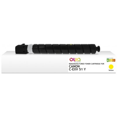 ARMOR OWA Toner Amarillo para CANON C-EXV 51 Y