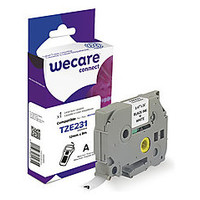 ARMOR WECARE Etiqueta Blanca Texto negro para BROTHER TZE231 12MM*8M (pedir 4 unidades) ARMOR WECARE Etiqueta Blanca Texto negro para BROTHER TZE231 12MM*8M (pedir 4 unidades)
