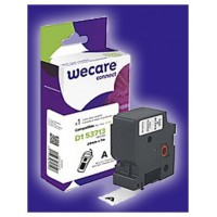 ARMOR    WECARE Etiqueta Blanca Texto negro para DYMO D1 43713 24mmx7m