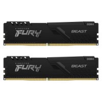 DDR4 KINGSTON 2X8GB 3200  FURY BEAST NEGRO