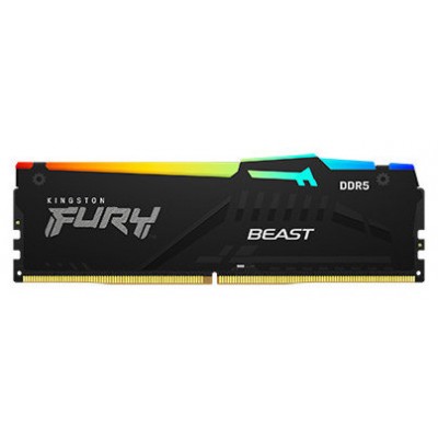 Kingston Technology FURY Beast RGB módulo de memoria 8 GB 1 x 8 GB DDR5 5600 MHz (Espera 4 dias)