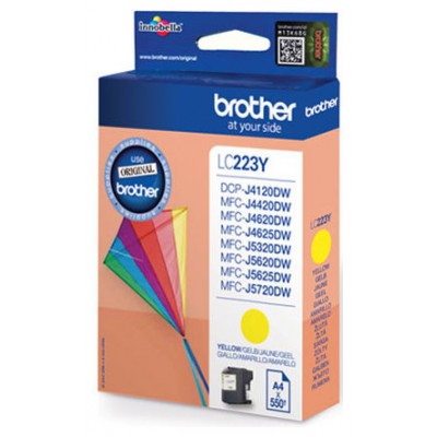 BROTHER Cartucho tinta  Amarillo MFCJ4420DW/MFCJ4620DW larga duracion