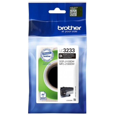 BROTHER Cartucho de tinta NEGRA LC3233BK