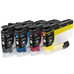 BROTHER multipack tinta para DCPJ1200W LC424VAL