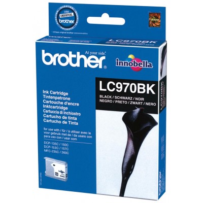 BROTHER Cartucho de tinta negro  MFC/DCP-135/150C/235C/260C  (350 pag.)