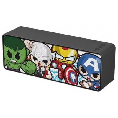 ALTAVOZ BLUETOOTH AVENGERS NEGRO (Espera 4 dias)