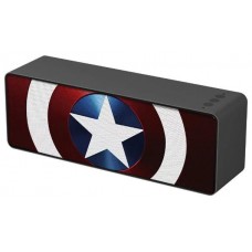 ALTAVOZ BLUETOOTH CAPITAN AMERICA NEGRO (Espera 4 dias)