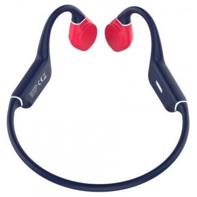 AURICULARES LEOTEC CONDUCCION OSEA KURI AZUL ROJO BT