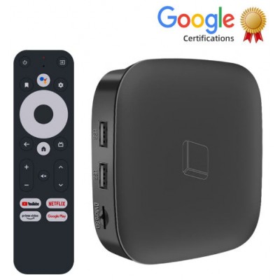 REPRODUCTOR ANDROID LEOTEC TVBOX GC216 QUAD CORE S905Y4-2GB-16GB