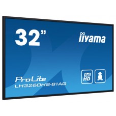 iiyama PROLITE Pizarra de caballete digital 80 cm (31.5") LED Wifi 500 cd / m² Full HD Negro Procesador incorporado Android 11 24/7 (Espera 4 dias)