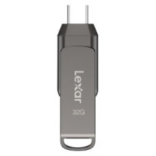 Lexar JumpDrive LJDD400032G-BNQNG unidad flash USB 32 GB USB Tipo C 3.2 Gen 1 (3.1 Gen 1) Gris (Espera 4 dias) Lexar JumpDrive LJDD400032G-BNQNG unidad flash USB 32 GB USB Tipo C 3.2 Gen 1 (3.1 Gen 1) Gris (Espera 4 dias)