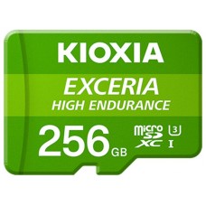 MICRO SD KIOXIA 256GB EXCERIA HIGH ENDURANCE UHS-I C10 R98 CON ADAPTADOR