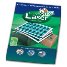 CAJA 100 HOJAS ETIQUETAS BLANCAS SIN MÁRGENES-LÁSER/LÁSER DE COLOR/INYECCIÓN DE TINTA/FOTOCOPIADORAS-70X25 MM TICO LP4W-7025 (Espera 4 dias)