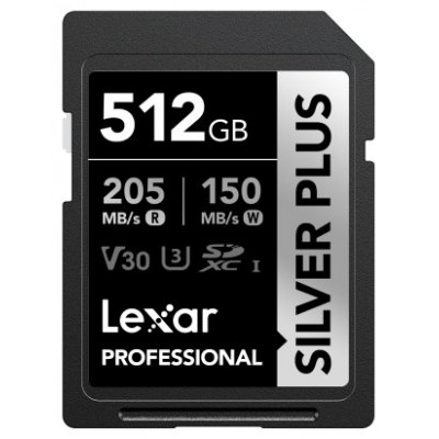 Lexar Professional SILVER PLUS 512 GB SDXC UHS-I (Espera 4 dias) Lexar Professional SILVER PLUS 512 GB SDXC UHS-I (Espera 4 dias)