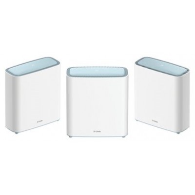 PUNTO DE ACCESO WIFI MESH D-LINK EAGLE PRO AI WIFI 6 AX3200 INTERIOR PACK 3 (Espera 4 dias)