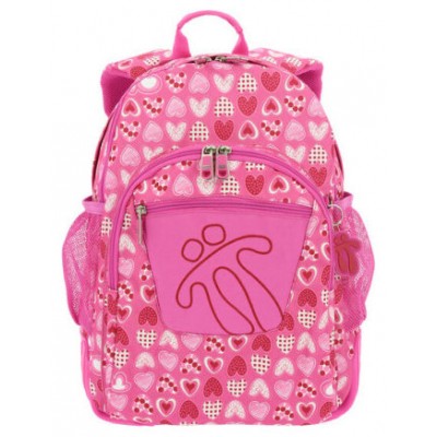 MOCHILA CRAYOLES REFUERZO CAUCHO+BOLSILLOS ROSA/CORAZONES TOTTO MA04ECO029-1710N-1I3 (Espera 4 dias)