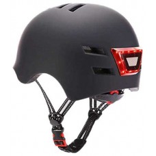 YOUIN CASCO MTB CON LUCES DELANTERA Y TRASTERA – L NEGRO (Espera 4 dias)