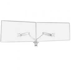 SOPORTE MONITOR DUAL ARTICULABLE 32"" BLANCO MARM PRO 2 MARS GAMING (Espera 4 dias)