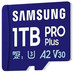 MEMORIA SD MICRO 1TB SAMSUNG SDXC PRO PLUS CLASE V30